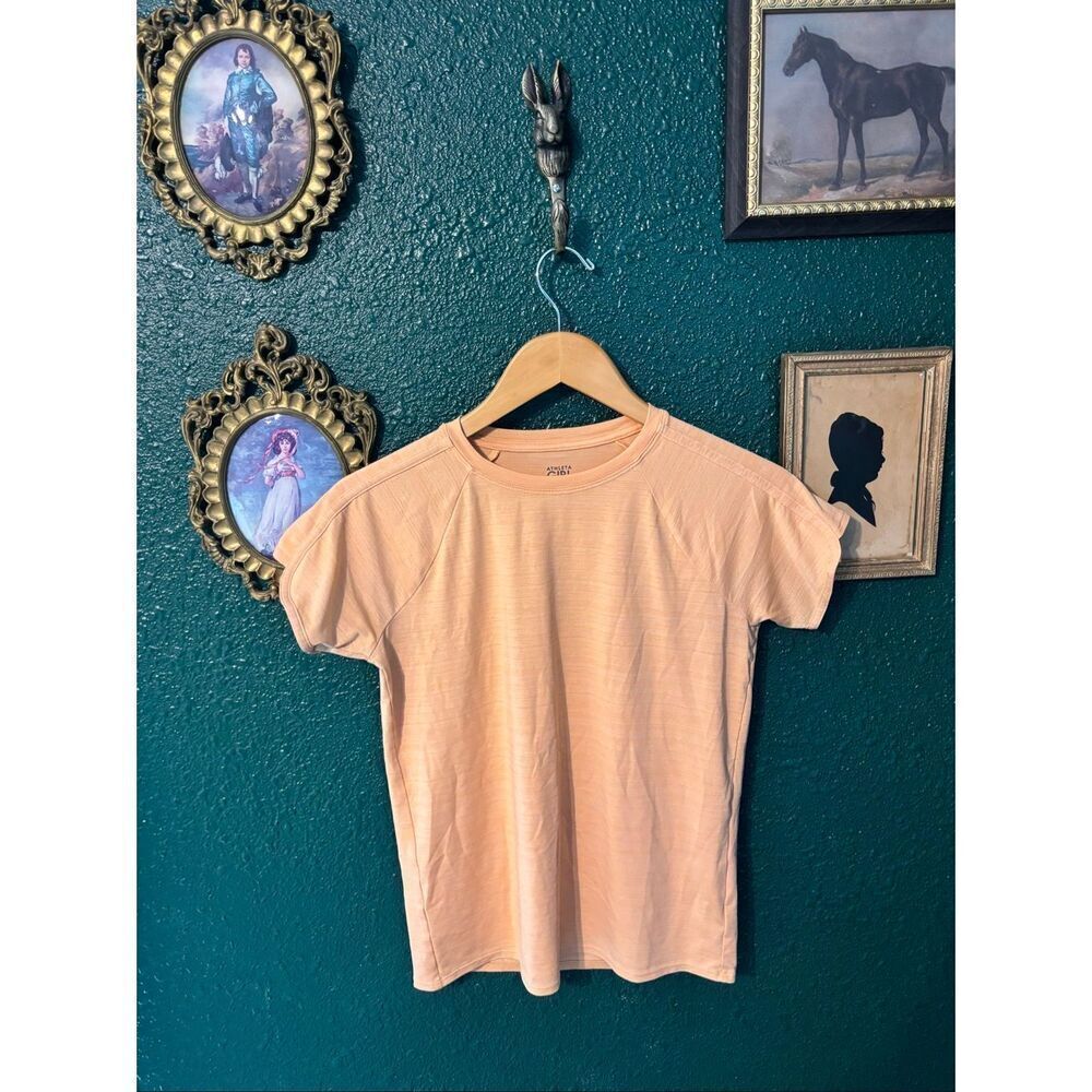 Athleta Girl Suburst Orange UPF Top Size 14
